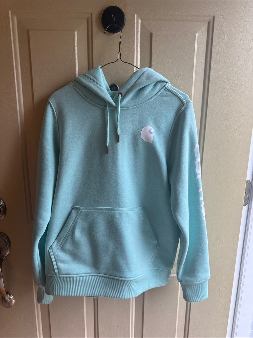 Carhartt Seafoam Blue Pullover Hoodie